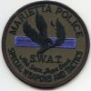 Marietta Georgia Police SWAT velcro backing patch