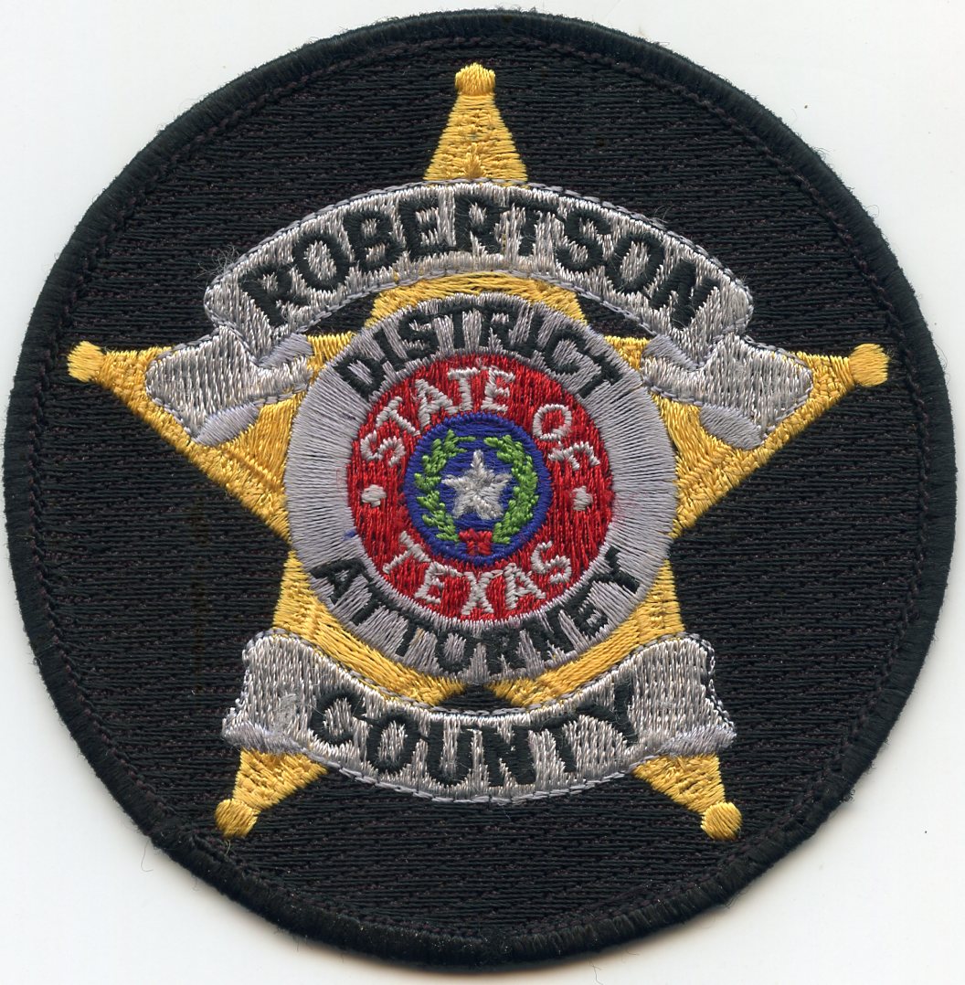 Robertson County Texas District Attorney - Atlanta Pig