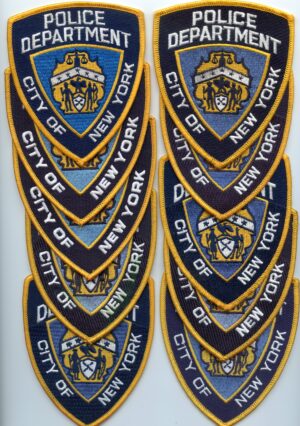 New York City NYPD 10 Patches