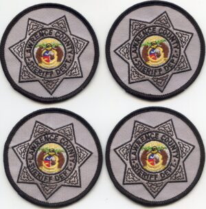 Lawrence County Missouri Sheriff 4 patches