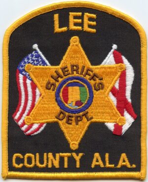 Lee County Alabama Vintage Sheriff Patch