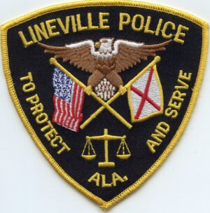 Lineville Alabama Police Patch