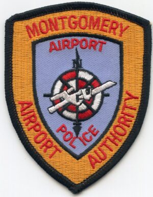 Montgomery Alabama Airport Police Patch