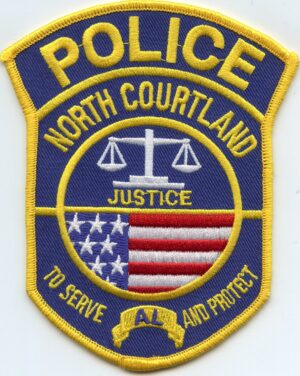 North Courtland Alabama Police Patch