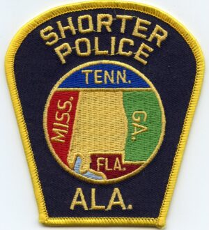 Shorter Alabama Police Patch