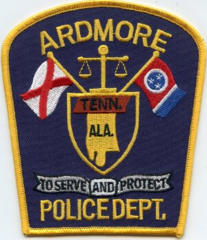 Ardmore Tennessee Alabama Police Patch