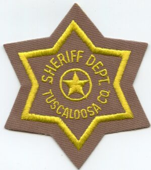 Tuscaloosa County Alabama Vintage Sheriff Patch