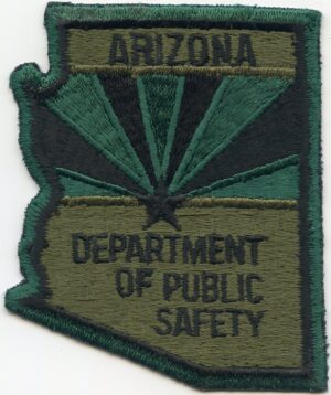 Arizona State Department of Public Safety Police Patch