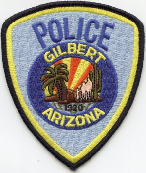 Gilbert Arizona Police Patch