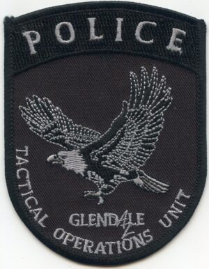 Glendale Arizona Tactical Operations Police Patch