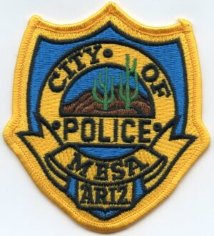 Mesa Arizona Police Patch