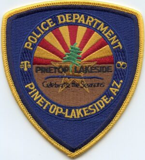 Pinetop Lakeside Arizona Police Patch