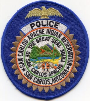 San Carlos Arizona Apache Tribal Police Patch