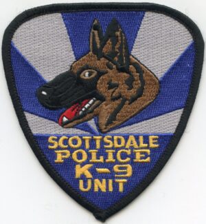 Scottsdale Arizona K-9 Police Patch