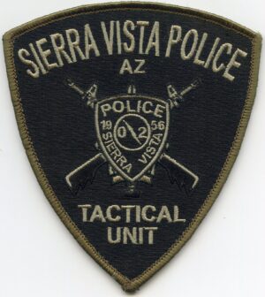 Sierra Vista Arizona Velcro SWAT Police Patch