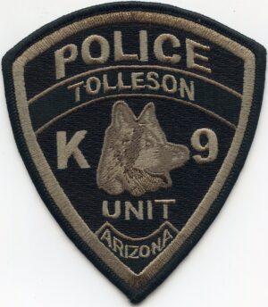 Tolleson Arizona K-9 Police Patch
