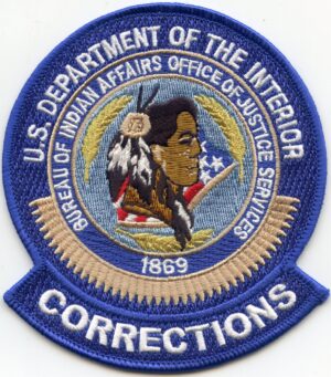 Bureau of Indian Affairs Corrections Police Patch