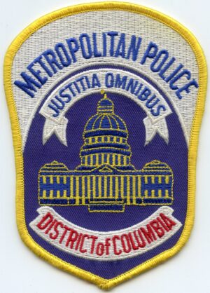 Washington DC Police Patch