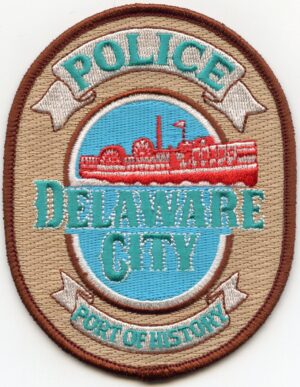 Delaware City Delaware Police Patch