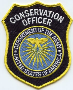 Army Conservation Officer Military Police Patch