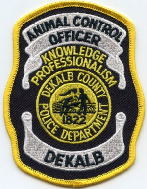 DeKalb County Georgia Animal Control Police Patch