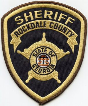 Rockdale County Georgia Vintage Sheriff Patch