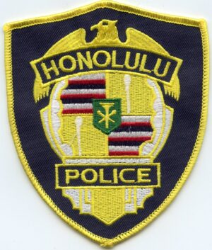Honolulu Hawaii Police Patch
