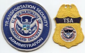 Homeland Security TSA Federal Security Patches