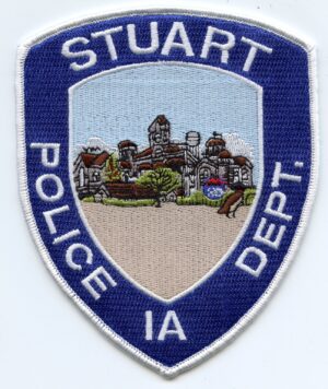 Stuart Iowa Police Patch
