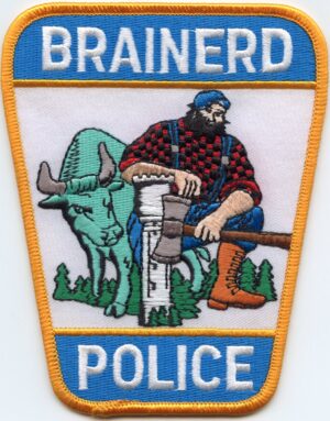 Brainerd Minnesota Police Patch
