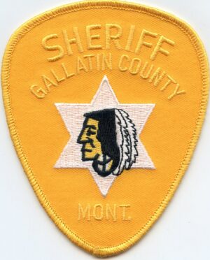 Gallatin County Montana Sheriff Patch