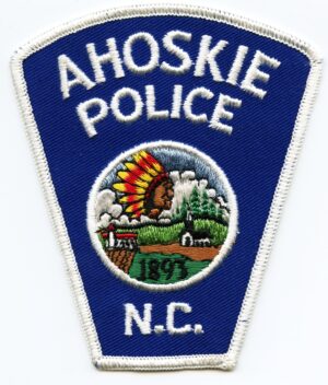 Ahoskie NC Indian Vintage Police Patch