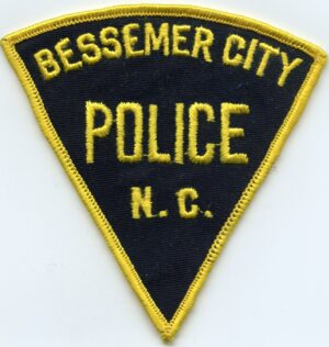 Bessemer City NC Triangle Police Patch