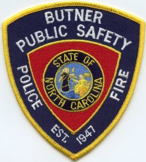 Butner NC Police & Fire Patch