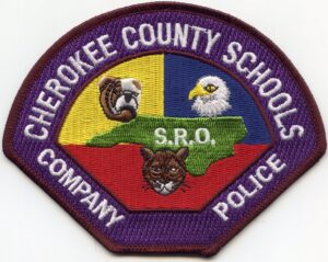 Cherokee County North Carolina Schools SRO Company Police Patch