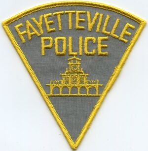Fayetteville NC Vintage Police Patch
