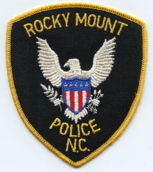 Rocky Mount NC Eagle Police Patch