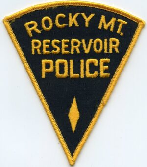 Rocky Mount NC Reservoir Police Patch