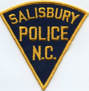 Salisbury NC Vintage Police Patch