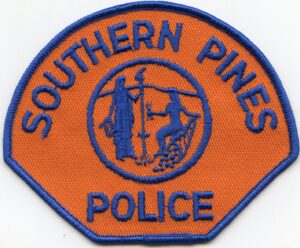 Southern Pines NC Vintage Police Patch