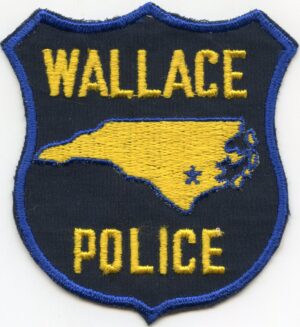 Wallace NC Vintage Police Patch
