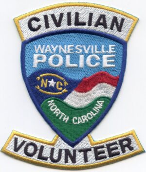 Waynesville North Carolina Civilian Volunteer Police Patch