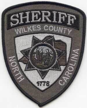 Wilkes County North Carolina Sheriff patch