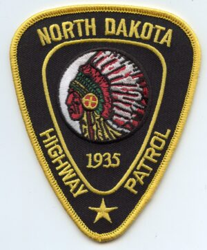 North Dakota State Highway Patrol Patch