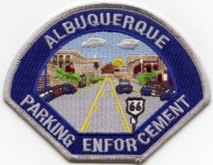 Albuquerque New Mexico Parking Enforcement Police Patch