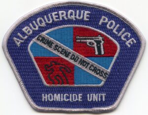 Albuquerque New Mexico Homicide Police Patch
