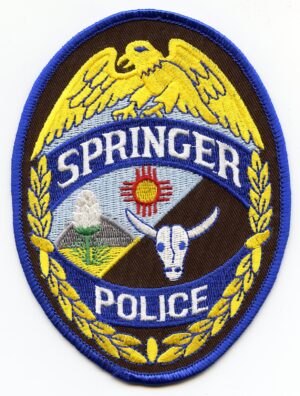 Springer New Mexico Police Patch