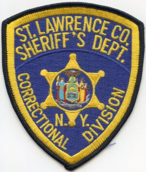 Saint Lawrence County New York DOC Sheriff Patch