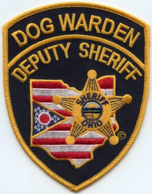 Ohio Deputy Sheriff Dog Warden Police Patch