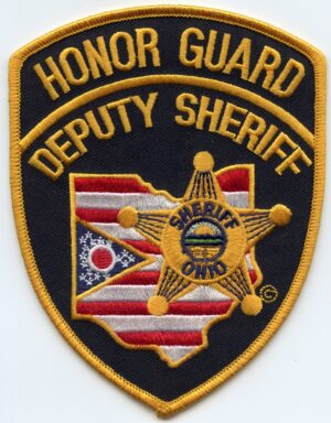 Ohio Deputy Sheriff Honor Guard Police Patch